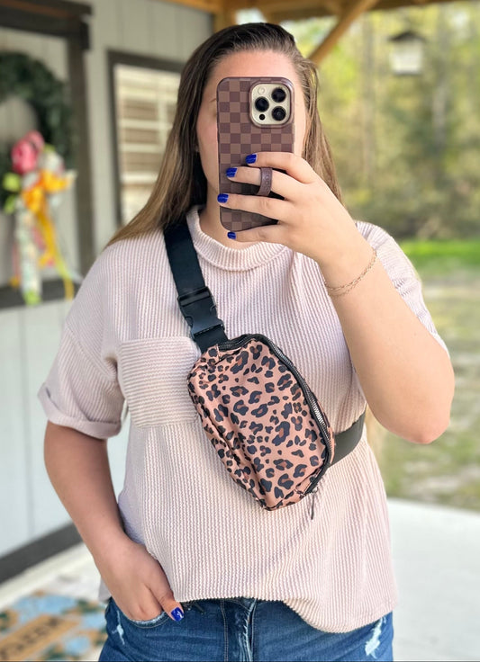 Leopard Crossbody Bag