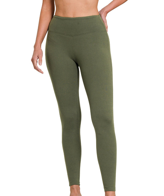Zenana Microfiber Leggings