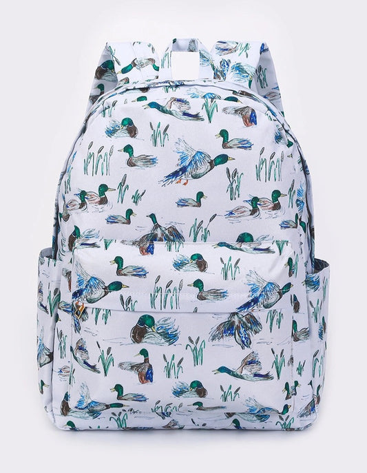 Kids Duck Print Backpack