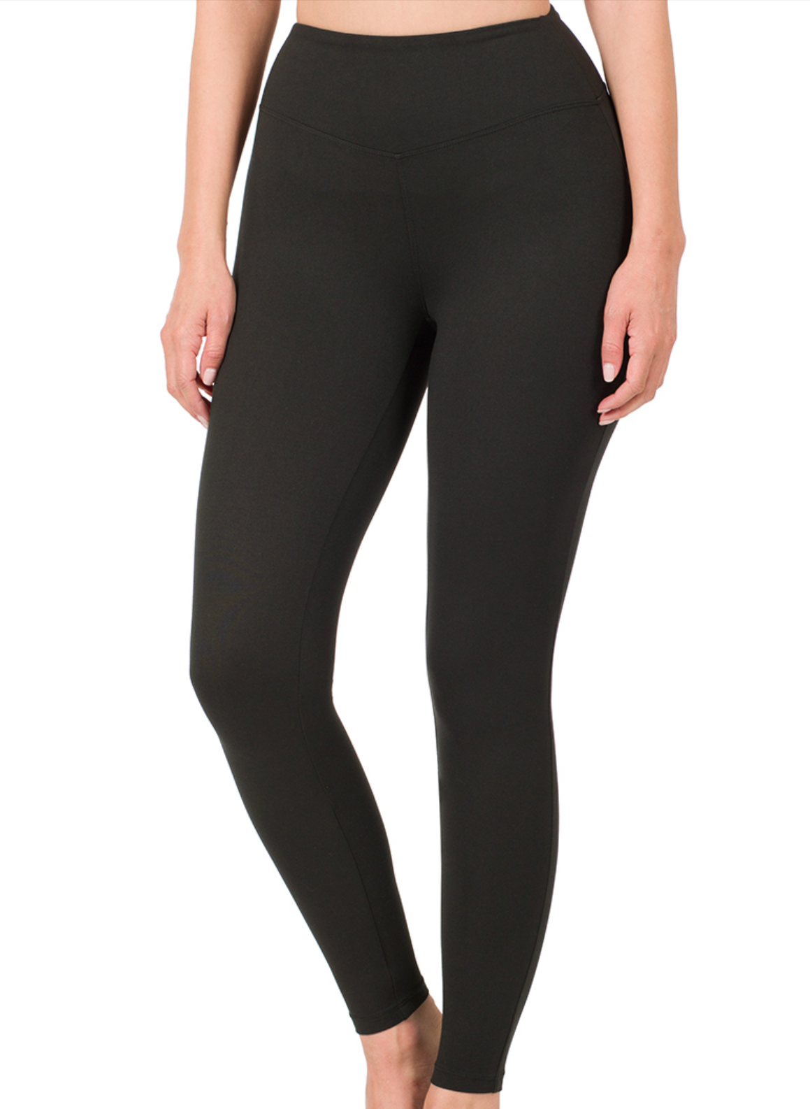 Zenana Wide Waistband Leggings
